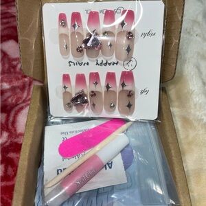 10pcs Handmade Press on Nails size S